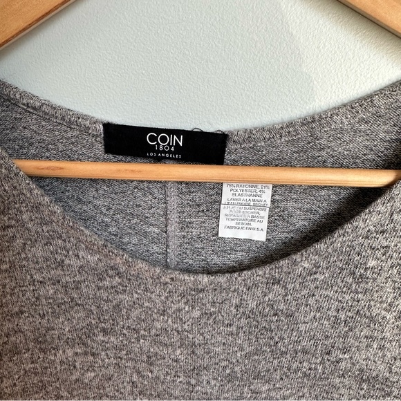 Grey Coin 1804 T-Shirt Dress in L - Picture 3 of 6